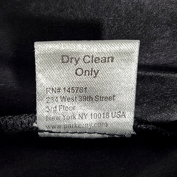 FINAL💲🔥Parker Black 100% Silk V-Neck Spaghetti Strap Romper, Size L ~ EUC - Picture 7 of 7